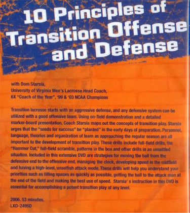 (Rental)-10 Principles of Transition Offense & Defense Dominic Starsia